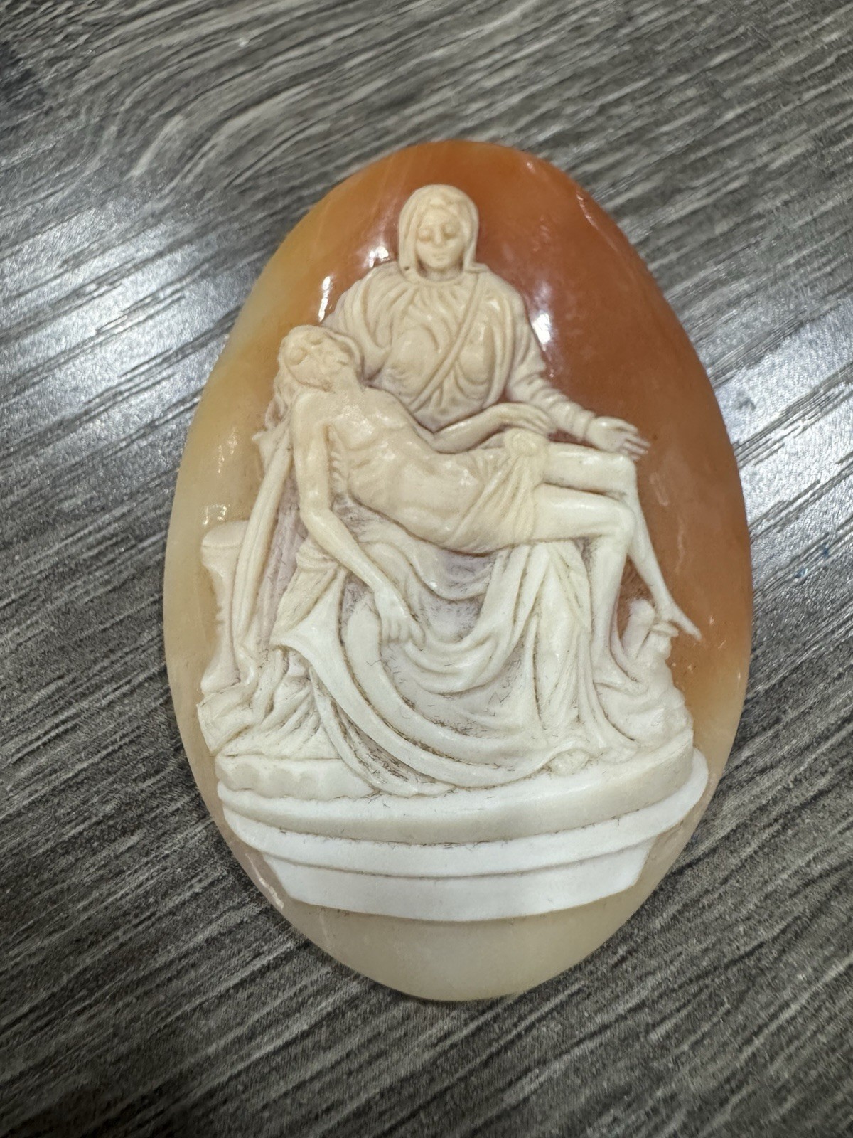 Pieta Shell Cameo