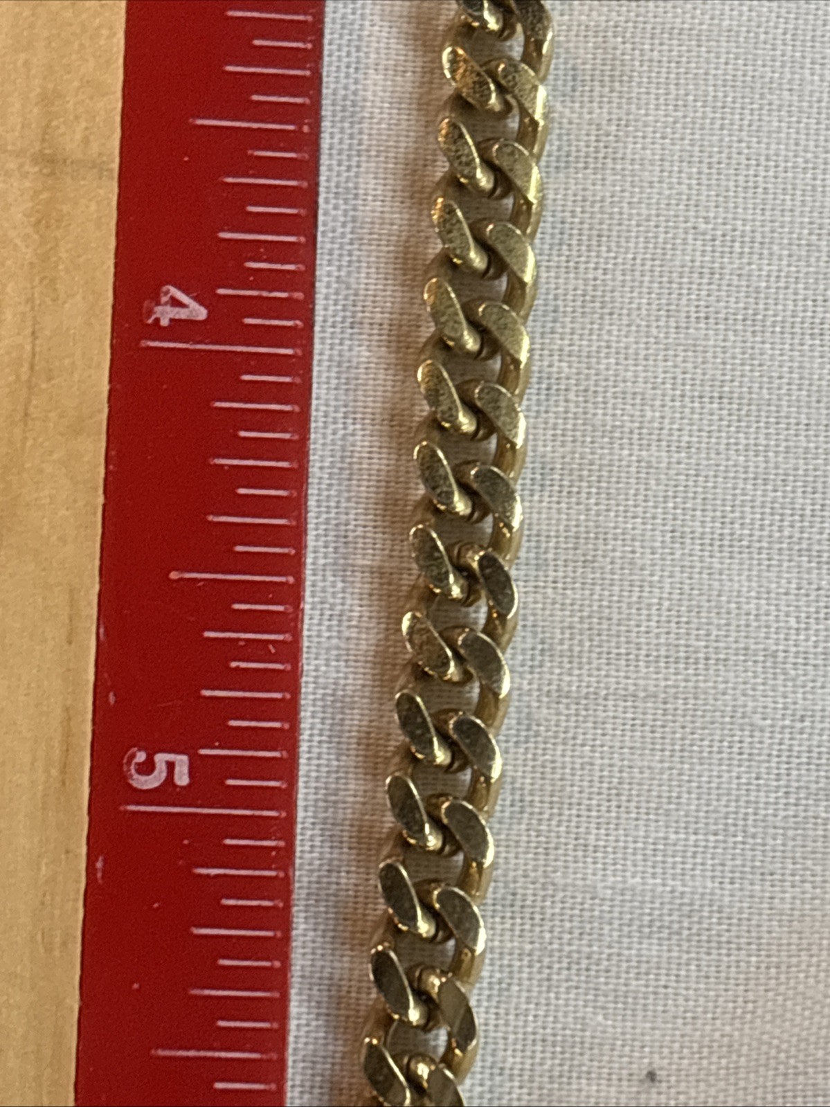 Vintage Speidel ID Bracelet “Mickie” Gold tone 8″ Long Fits a 6” Wrist 6-2-74