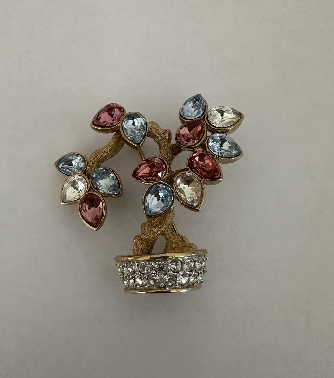 Atwood and Sawyer Tree of Life Brooch Bonsai