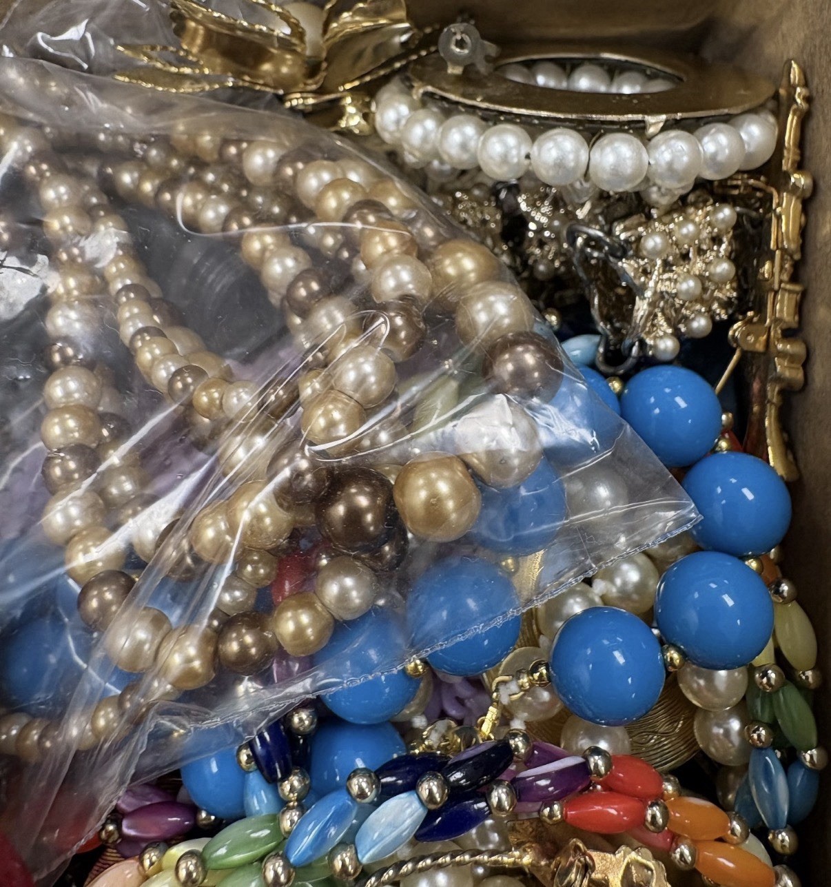 Unsearched Jewelry Lot VTG Vintage to Modern- PRICED PER POUND.