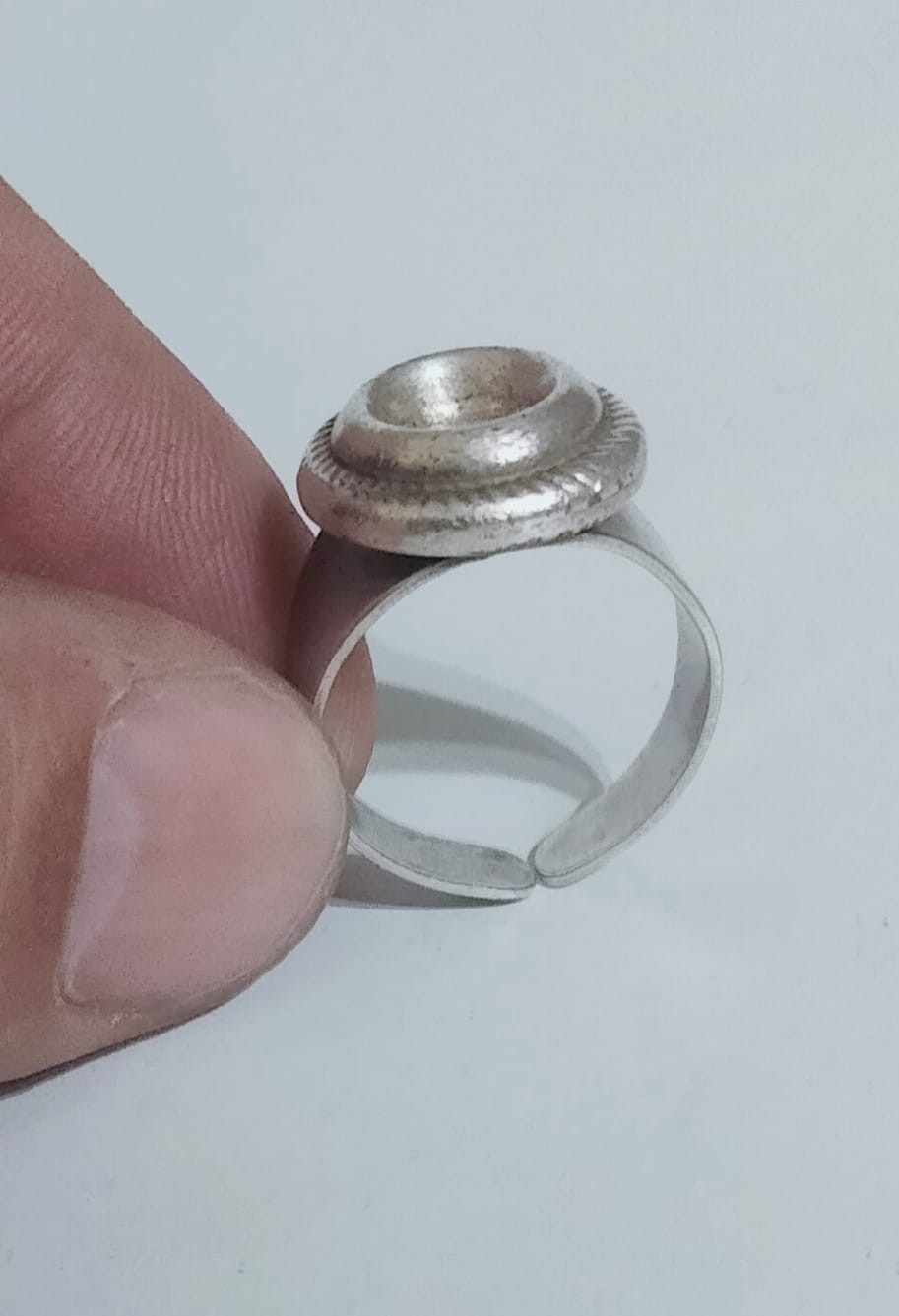 Vintage Silver Dome Ring – Timeless, Elegant Design, Perfect for Any Occasion!