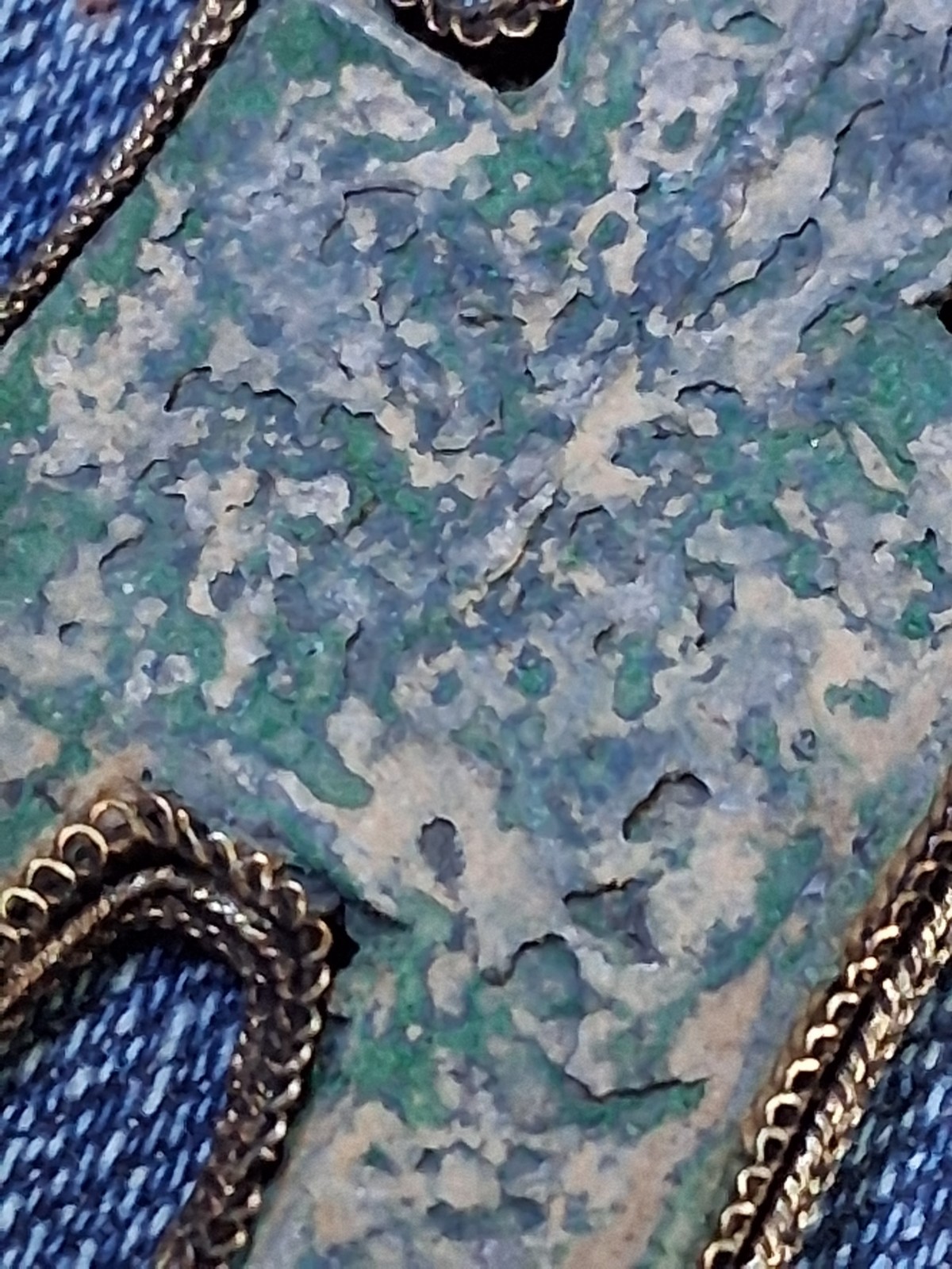 Rare Refined Art Deco Chinese Export Filigree Necklace Spade Money YAN