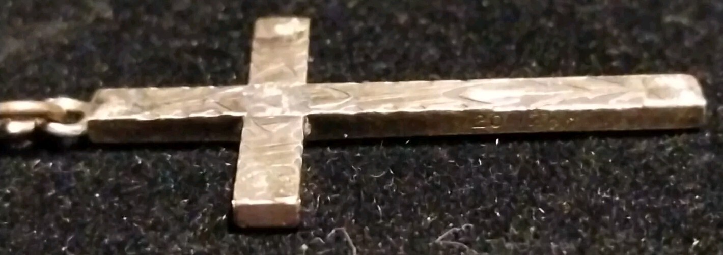 1/20th 12K Gold Filled, Cross Necklace