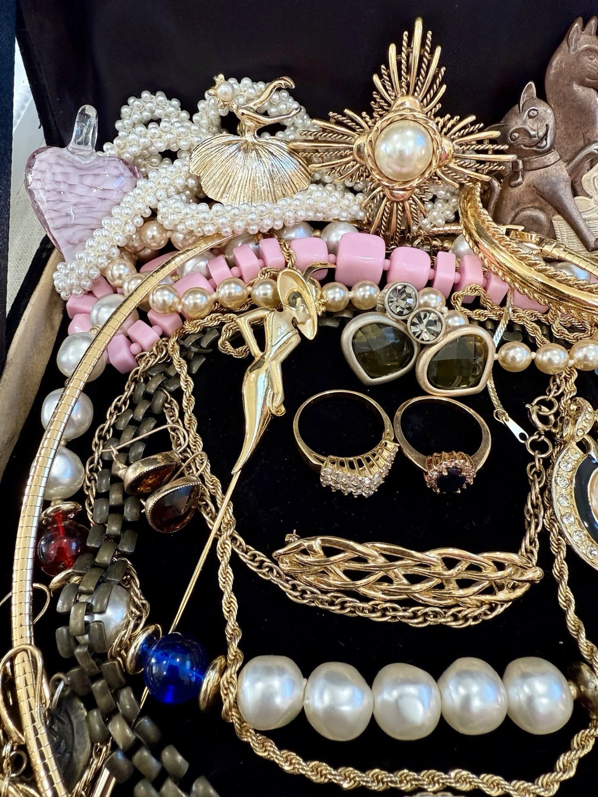 Vintage Estate Costume Jewelry Lot! MONET, NAPIER and more!