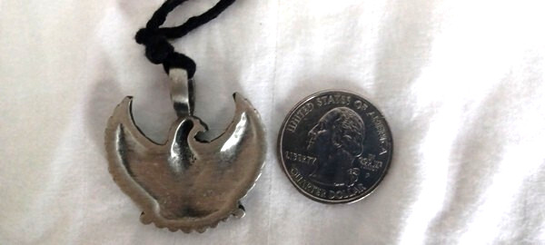Rare Vintage Premium Horus Egyptian Eagle Pendant Crafted Heavy Dut Metal Alloy
