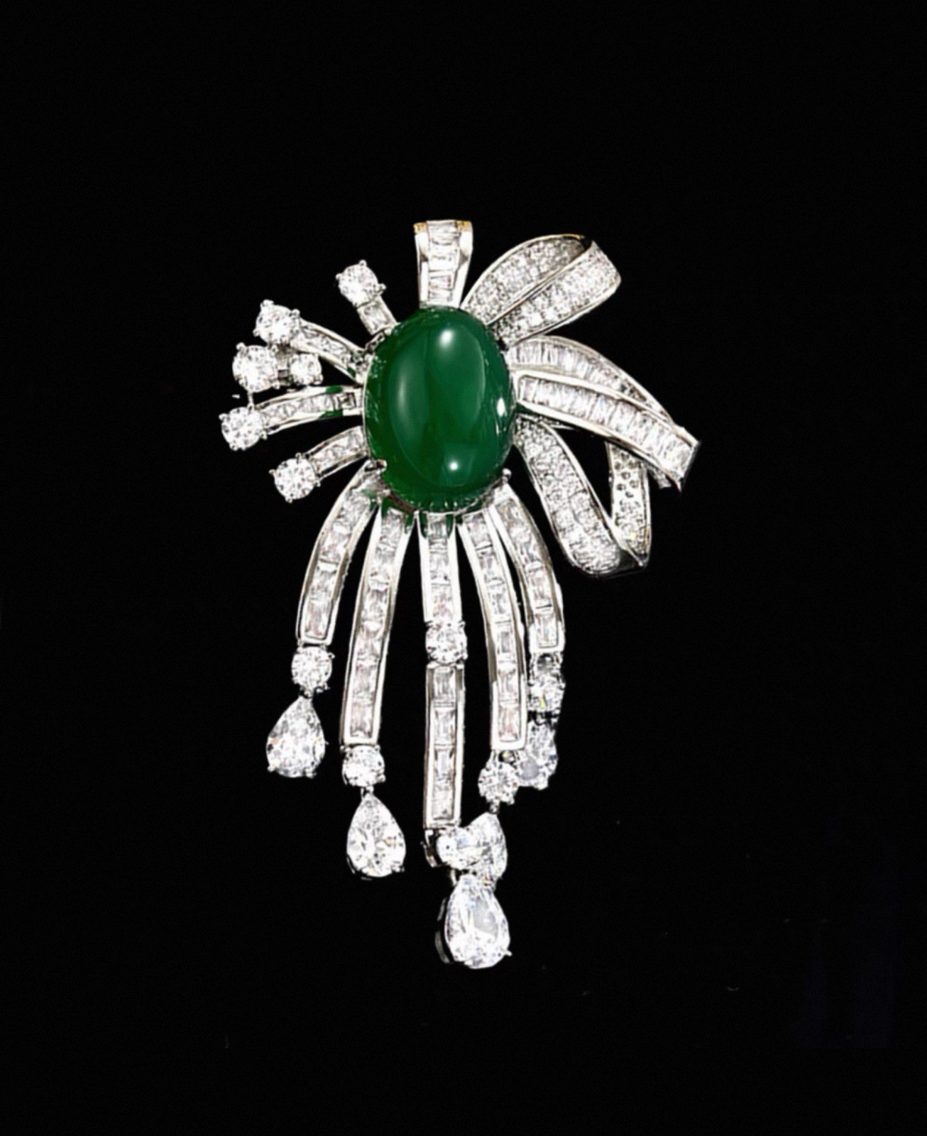 Vintage high-end brooch breastpin for women best gift for her