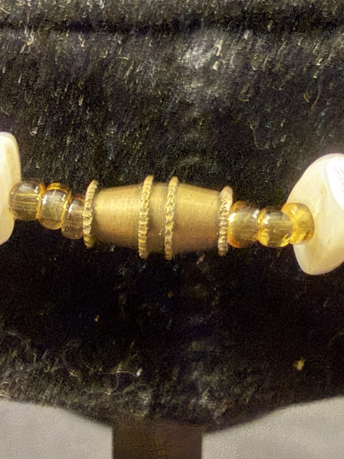 Puka Shell Necklace (white) With (pink) Bracelet Beach, Surfer, Summer 1980’s
