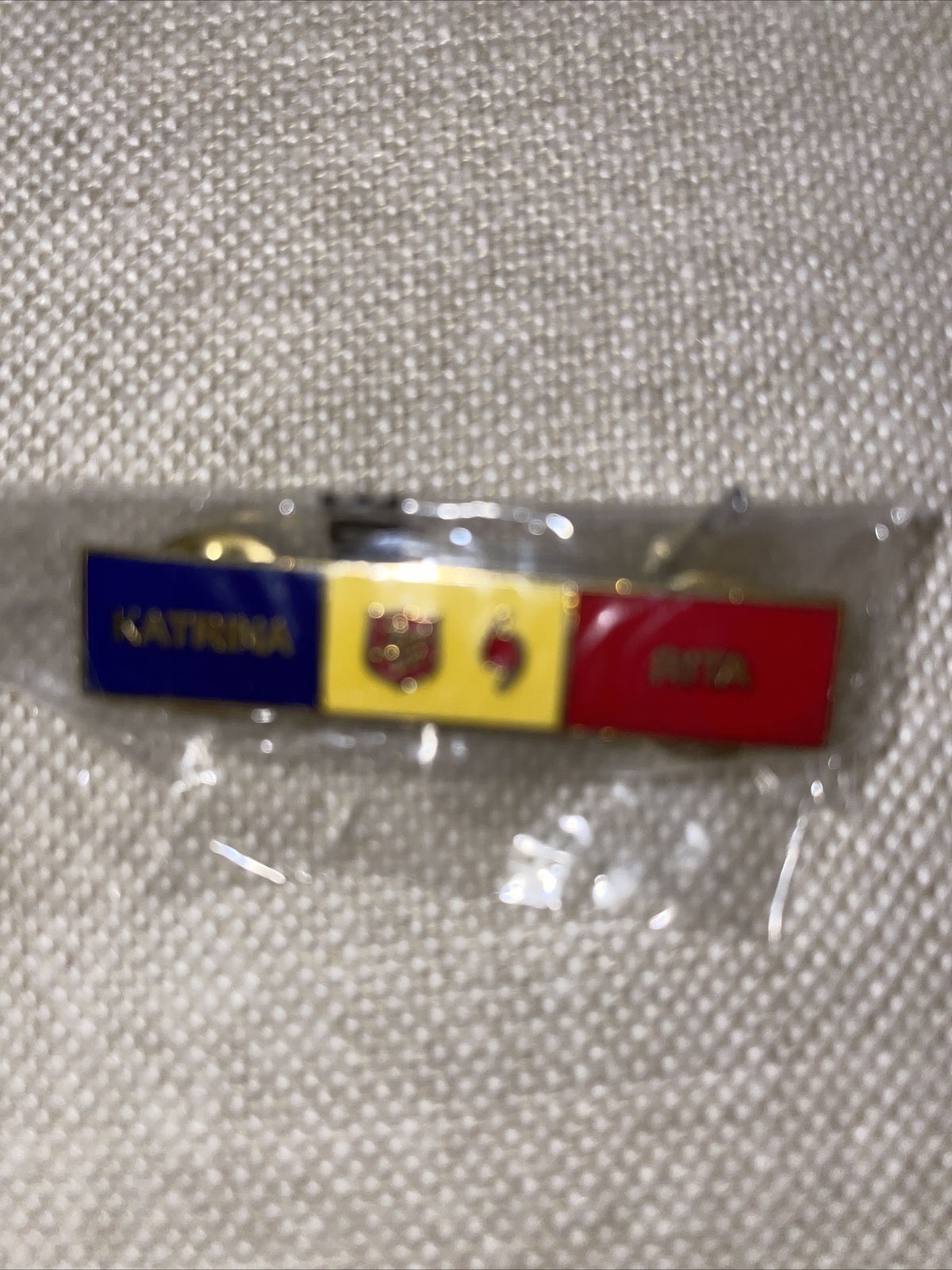 Salvation Army Hurricane Katrina Rita Enamel Pin Brooch