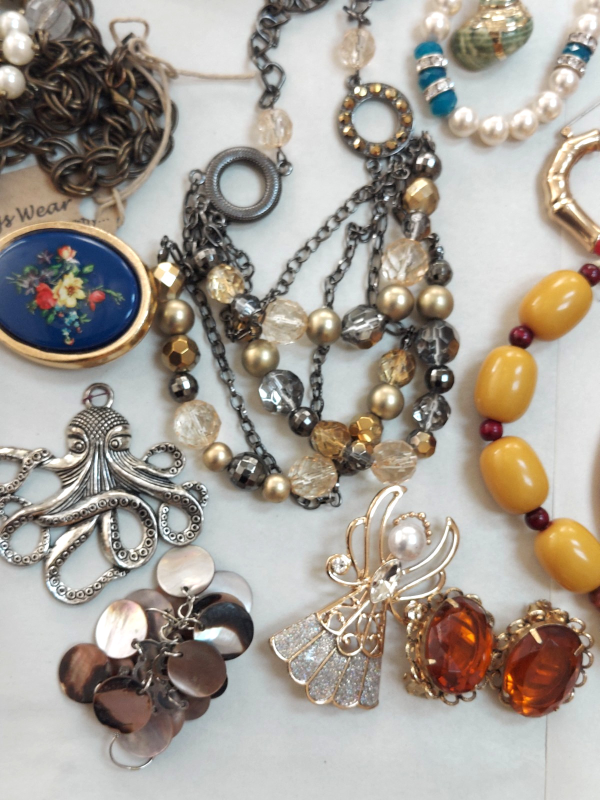 Huge 14 Pound Lot Of Vintage To Now Costume Jewelry Lot ALL WEARABLE