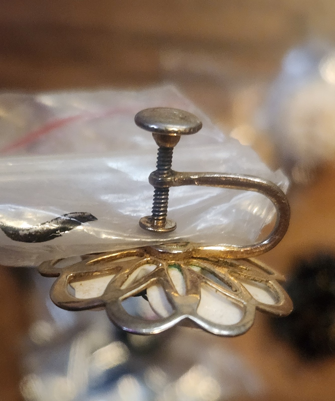 Vintage Flower Bloom Clip-On Earring Lot of 15 Signed Hong Kong Japan & Unsigned
