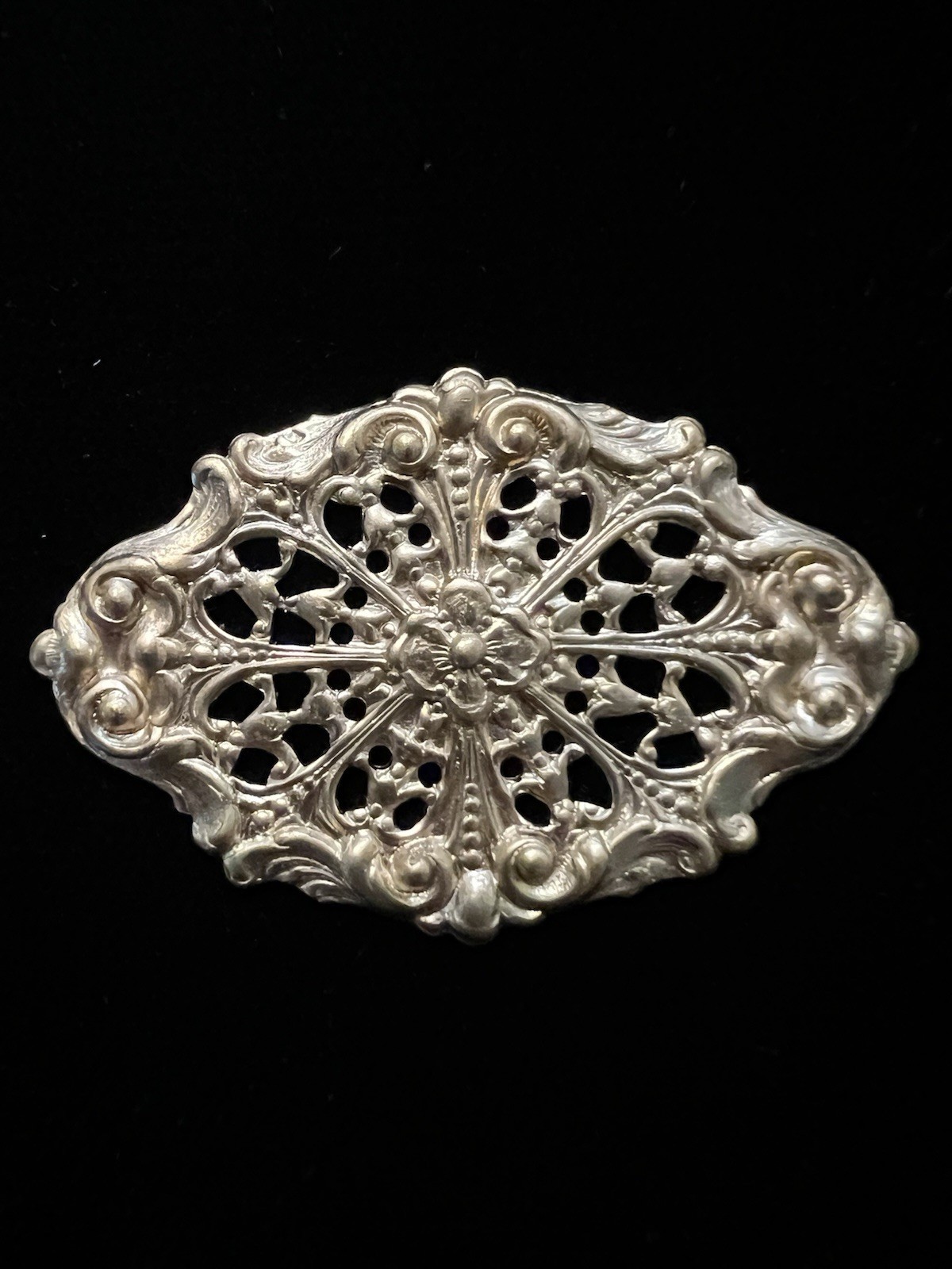 Large Vintage Brass Stamping Ornate/Victorian beauty from famous RI manufacturer