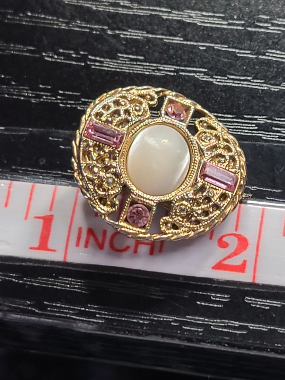 Curated Vintage Clip On Earrings Lot MOP Rhinestone Japan Hong Kong 50s 60s 80s