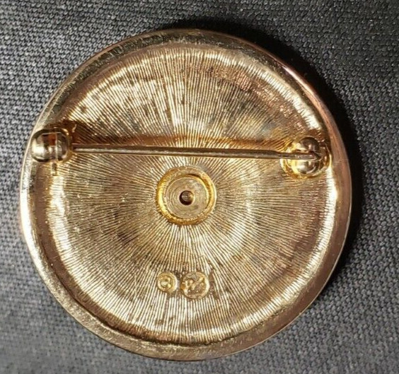 Swarovski Crystal Roulette Yes No Wheel Pin Brooch Jewelry Christmas Gift