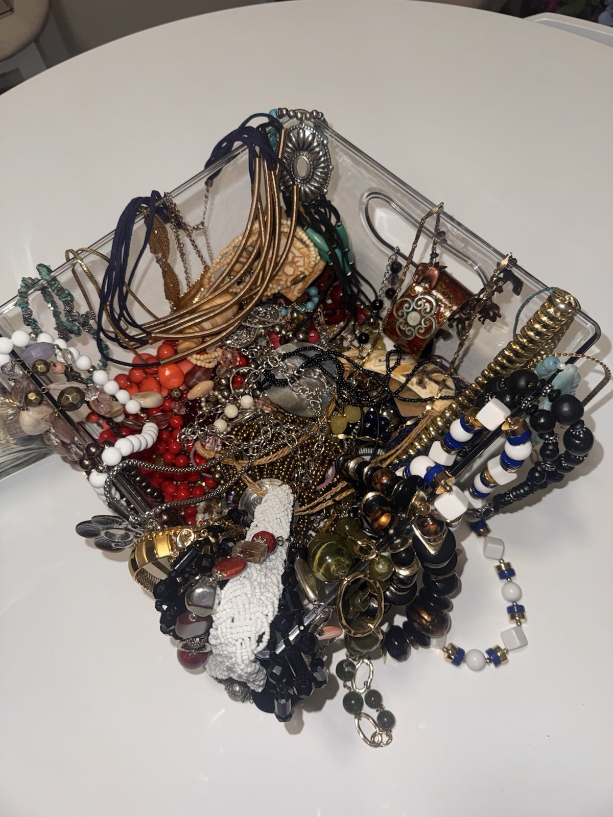 Vintage to Now Costume Jewelry & Components LOT CR-#101