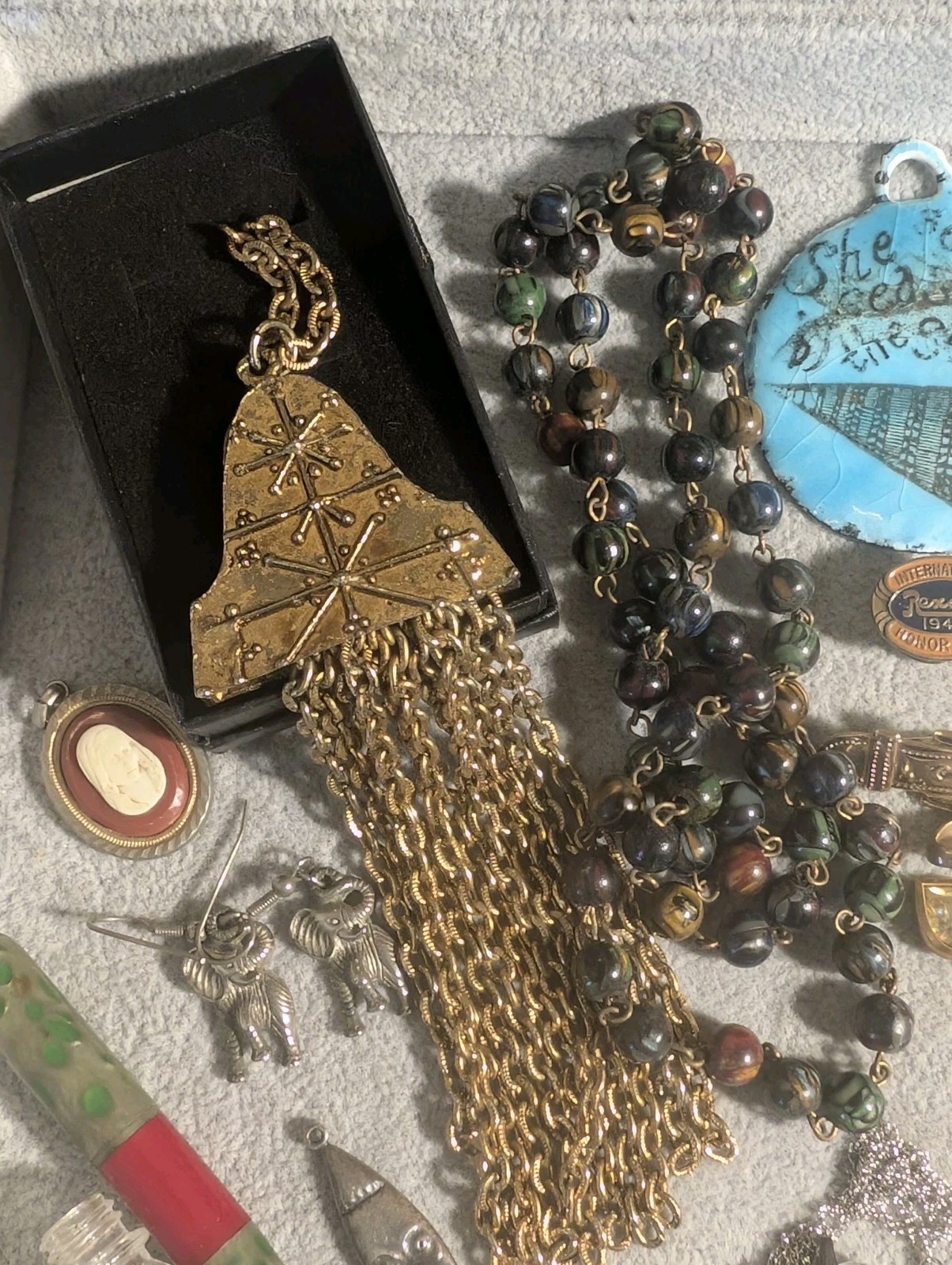 43 Vintage Unusual Wearable Collectible Craftable Jewelry & Nice Items Lot! 925