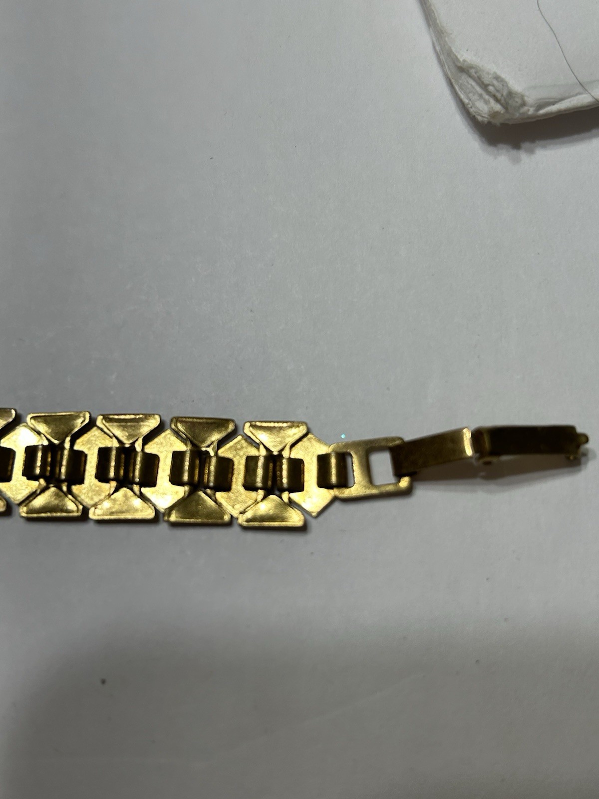 Vintage St Petersburg Florida Bracelet Souvenir Tourist Enamel Brass Plated