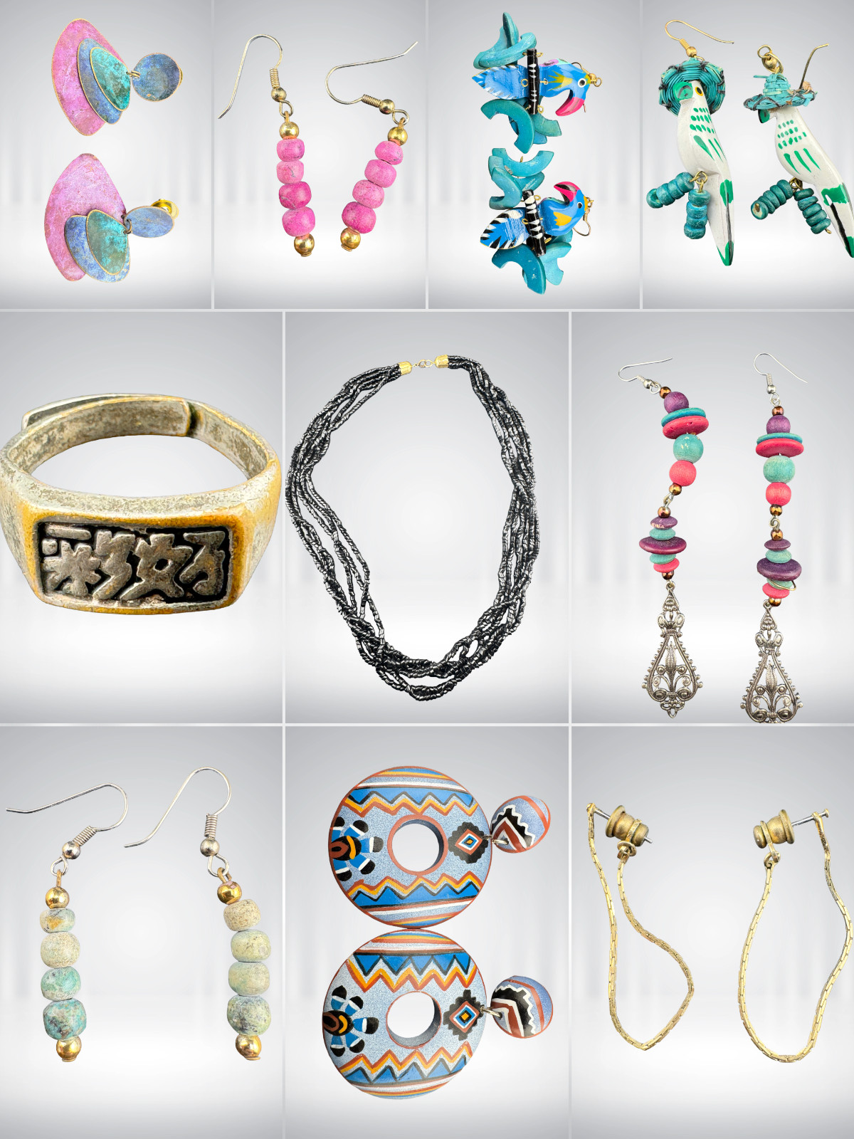 Wholesale Lot 140+ Vintage, Antique & Estate Costume Jewelry Pieces