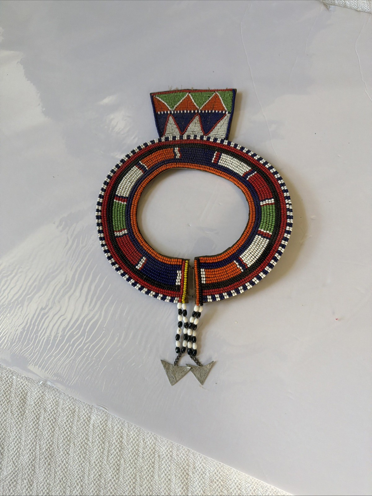 African Maasai Masai Handmade Beaded Tribal Necklace