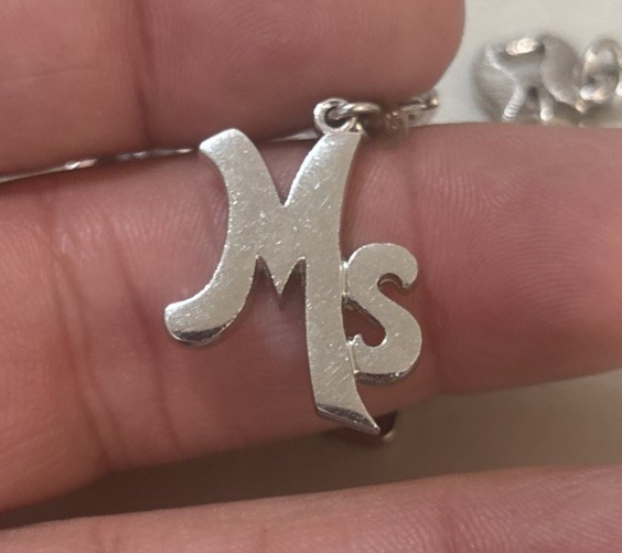 Vintage Monet Silver Tone Charm Bracelet 7.5” Multiple Charms ( 2 Of Them Monet)