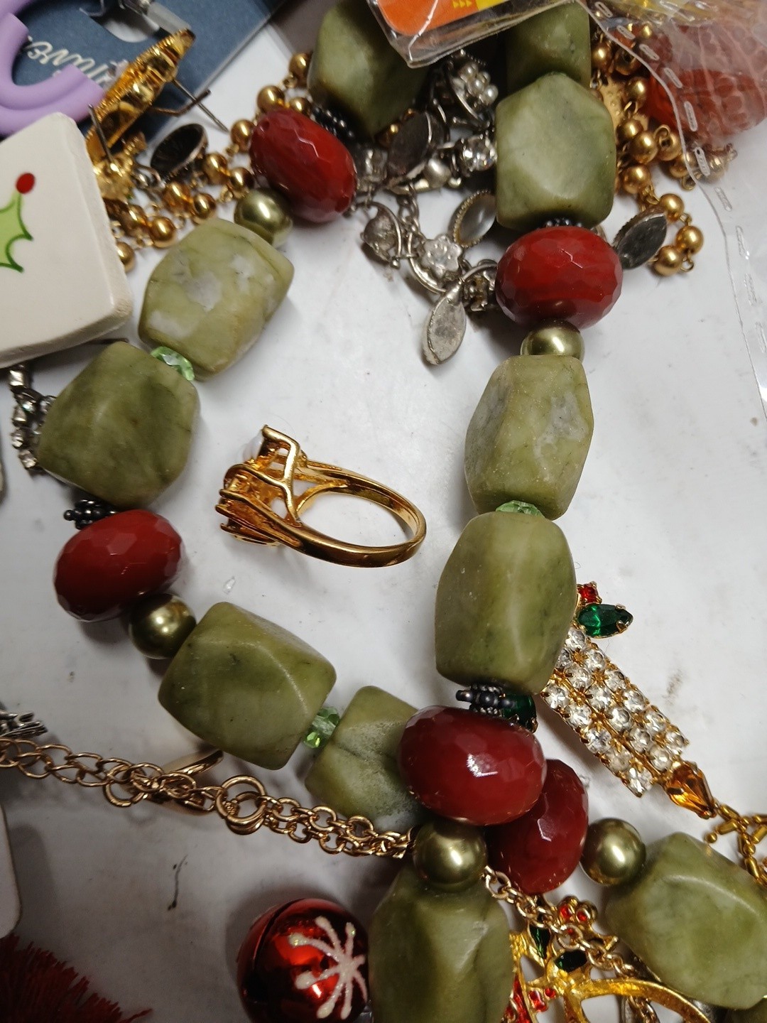 5Lbs Wearable Vintage Jewelry Huge lot Costume And More Unsearched Tangled