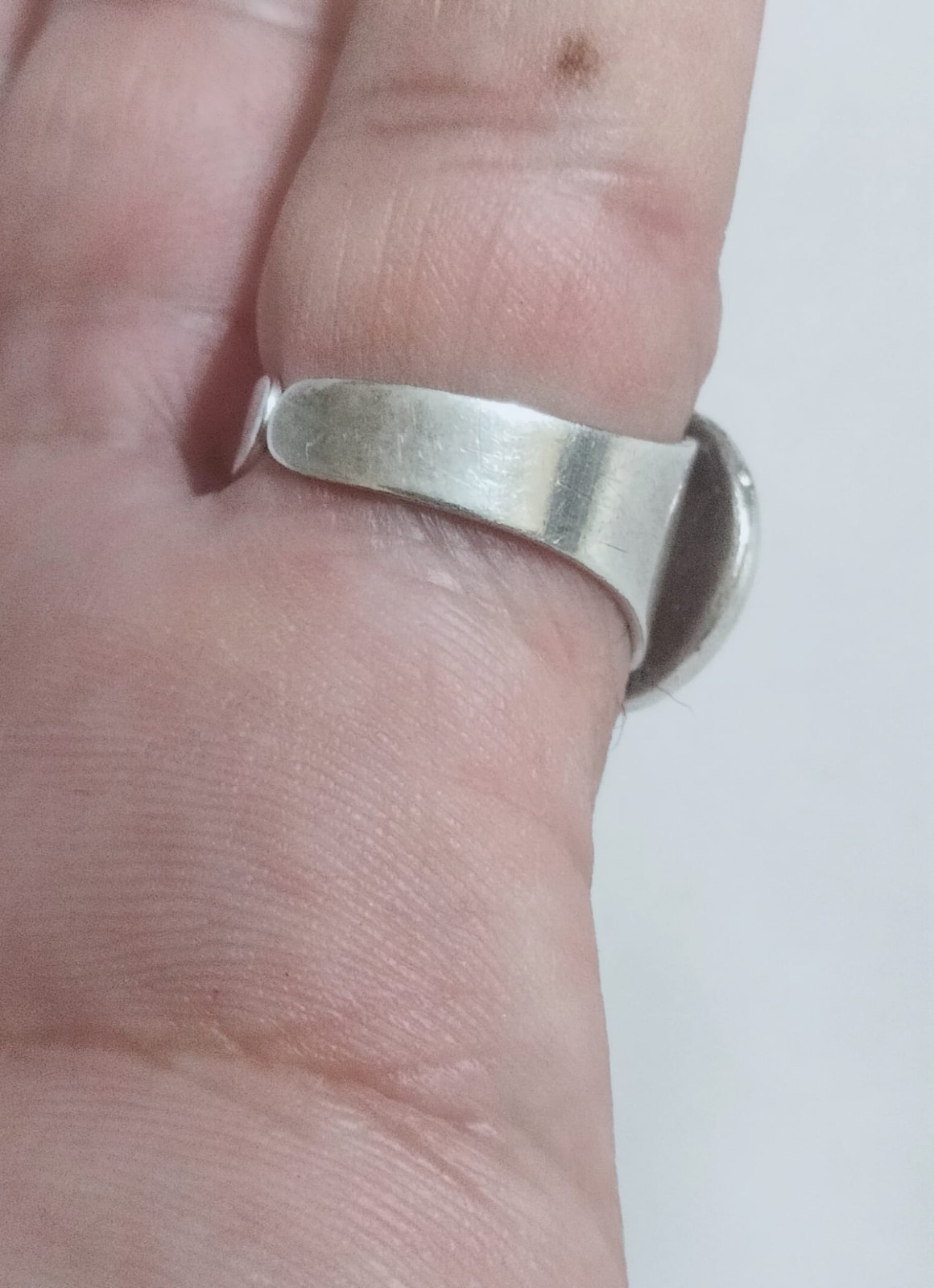 Vintage Silver Dome Ring – Timeless, Elegant Design, Perfect for Any Occasion!
