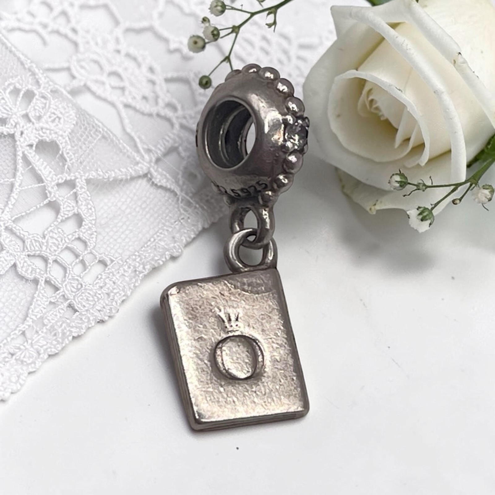 Pandora Sterling Adventure Awaits Airplane Passport Dangle Travel Charm 791147CZ