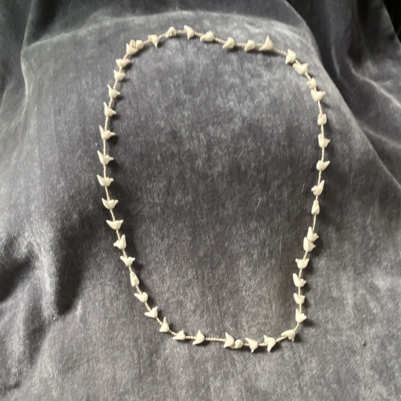 Ivory Color Bird Beaded Necklace Fashion Nature Theme Unisex Adults