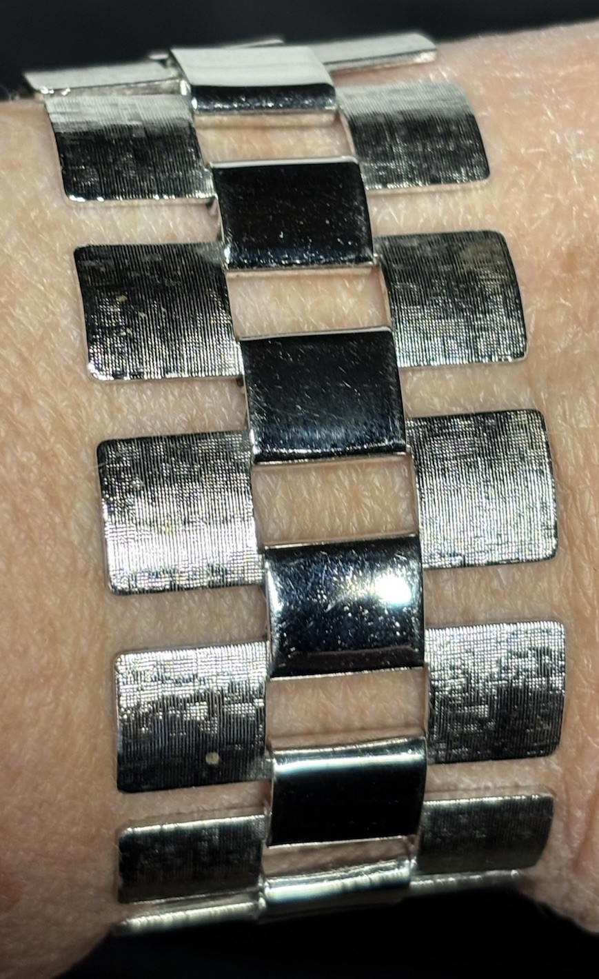 Sarah Coventry Bracelet Four Seasons Multi Row Chain Link Bracelet