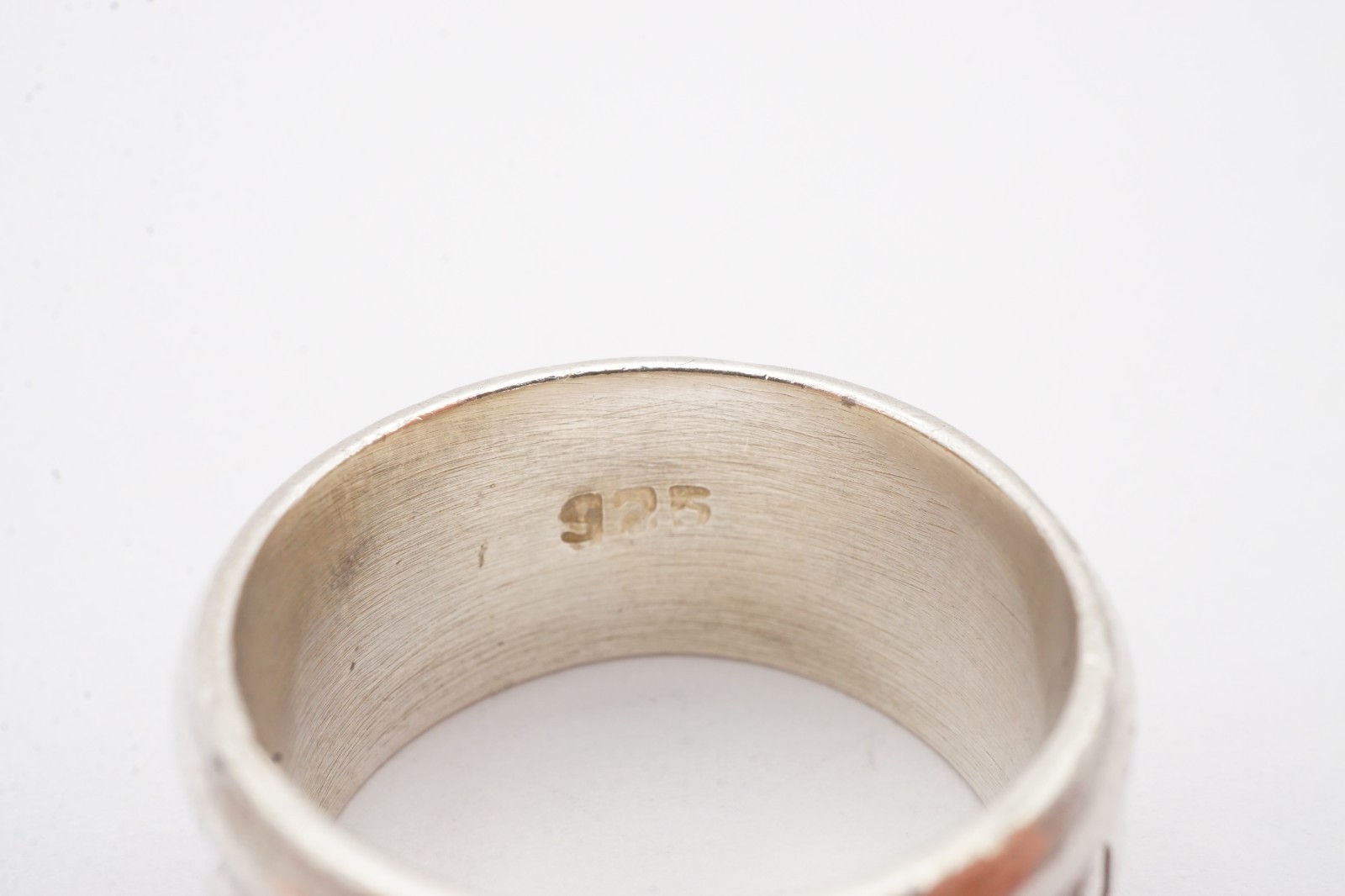 Vintage Sterling Silver 925 Ring Size 6.75 Textured