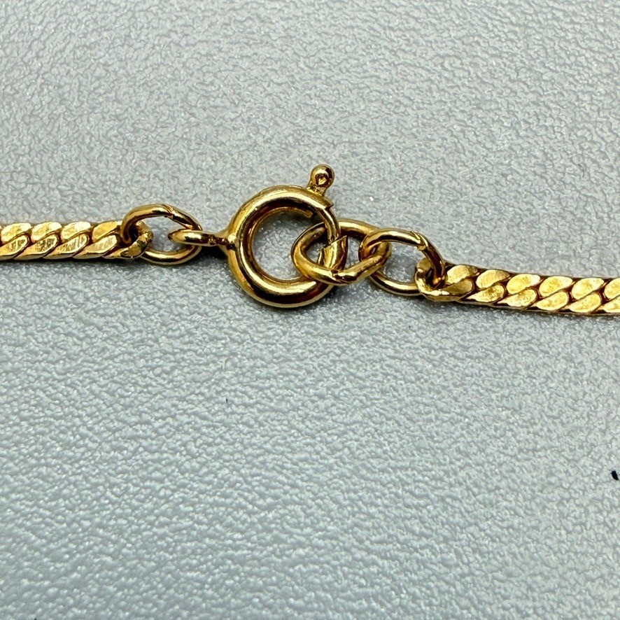 Gold Tone Rhinestone Necklace and Bracelet Set 19″ 6.5″ Dainty Cocktail Wedding