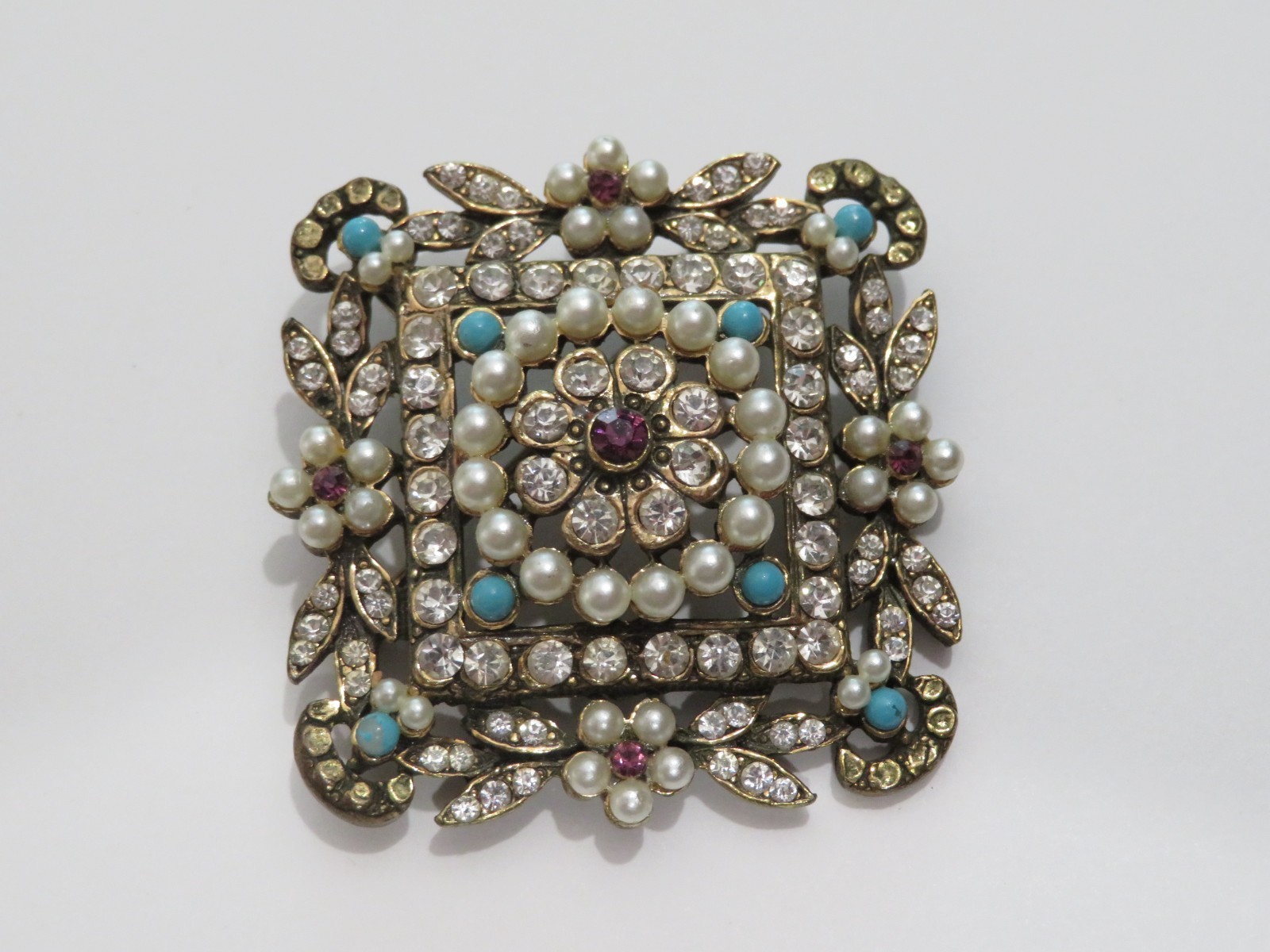 Vintage Kramer (marked) Brooch Pendant