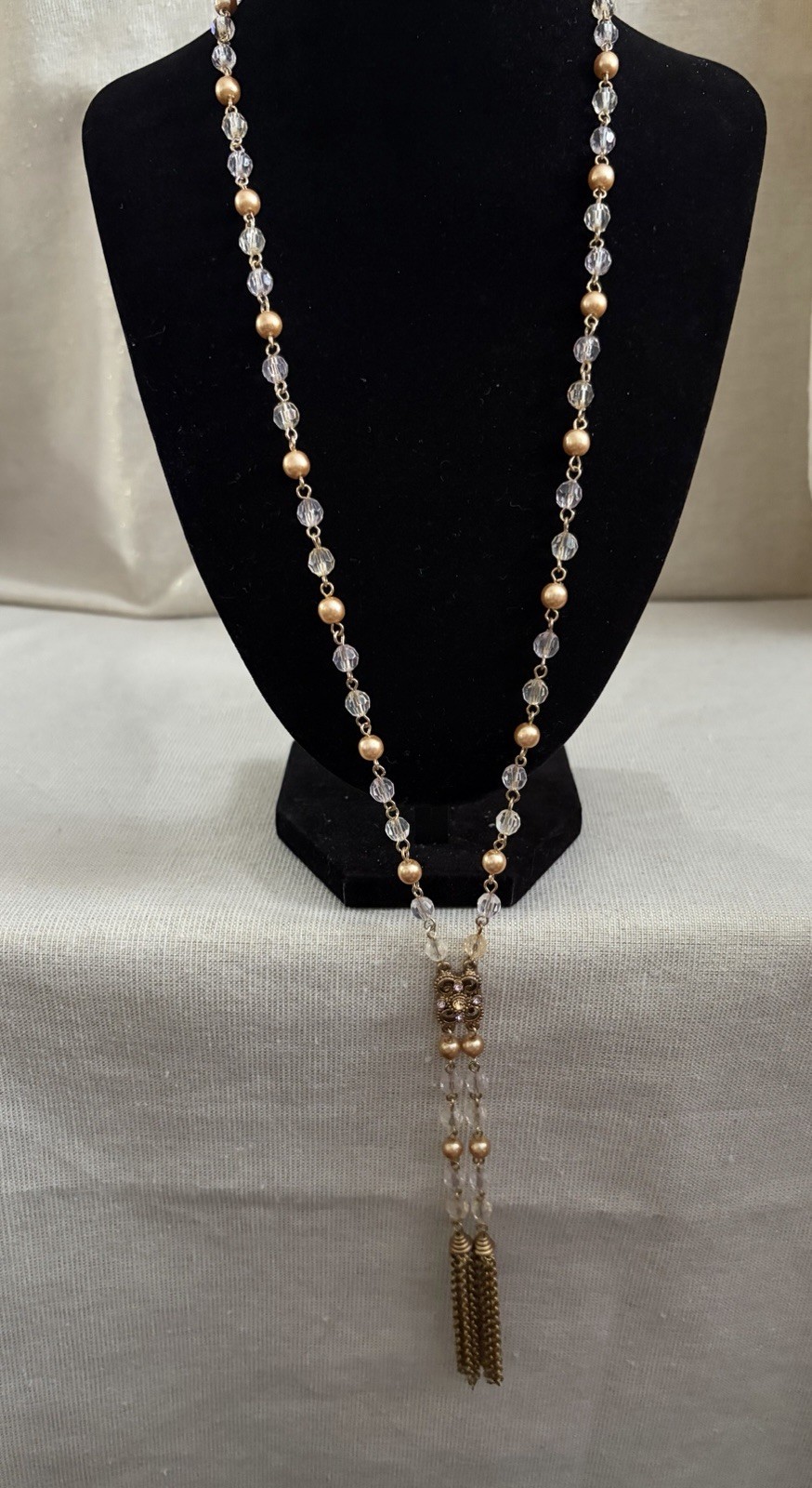 Vintage 1928 Tassel Necklace