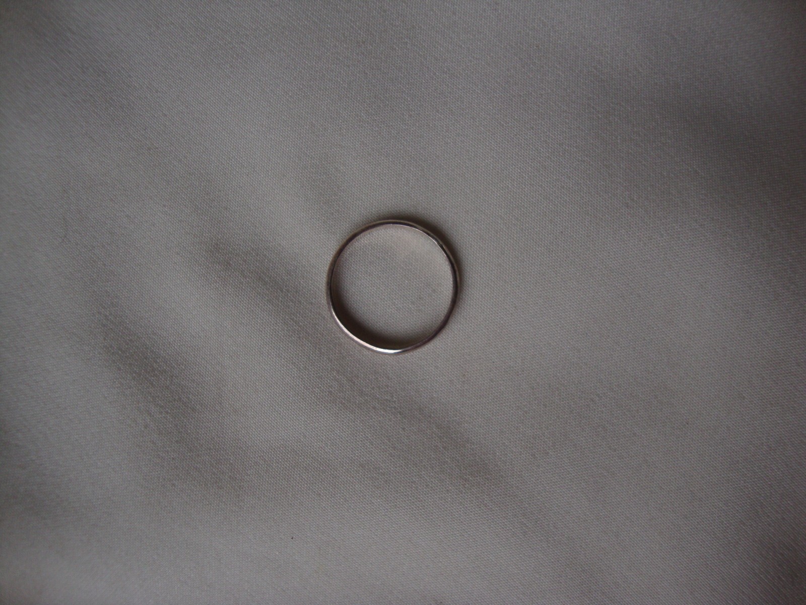 VINTAGE PLAIN & SIMPLE 2MM DOME PROMISE BAND STERLING SILVER 925 STAMP SZ 6