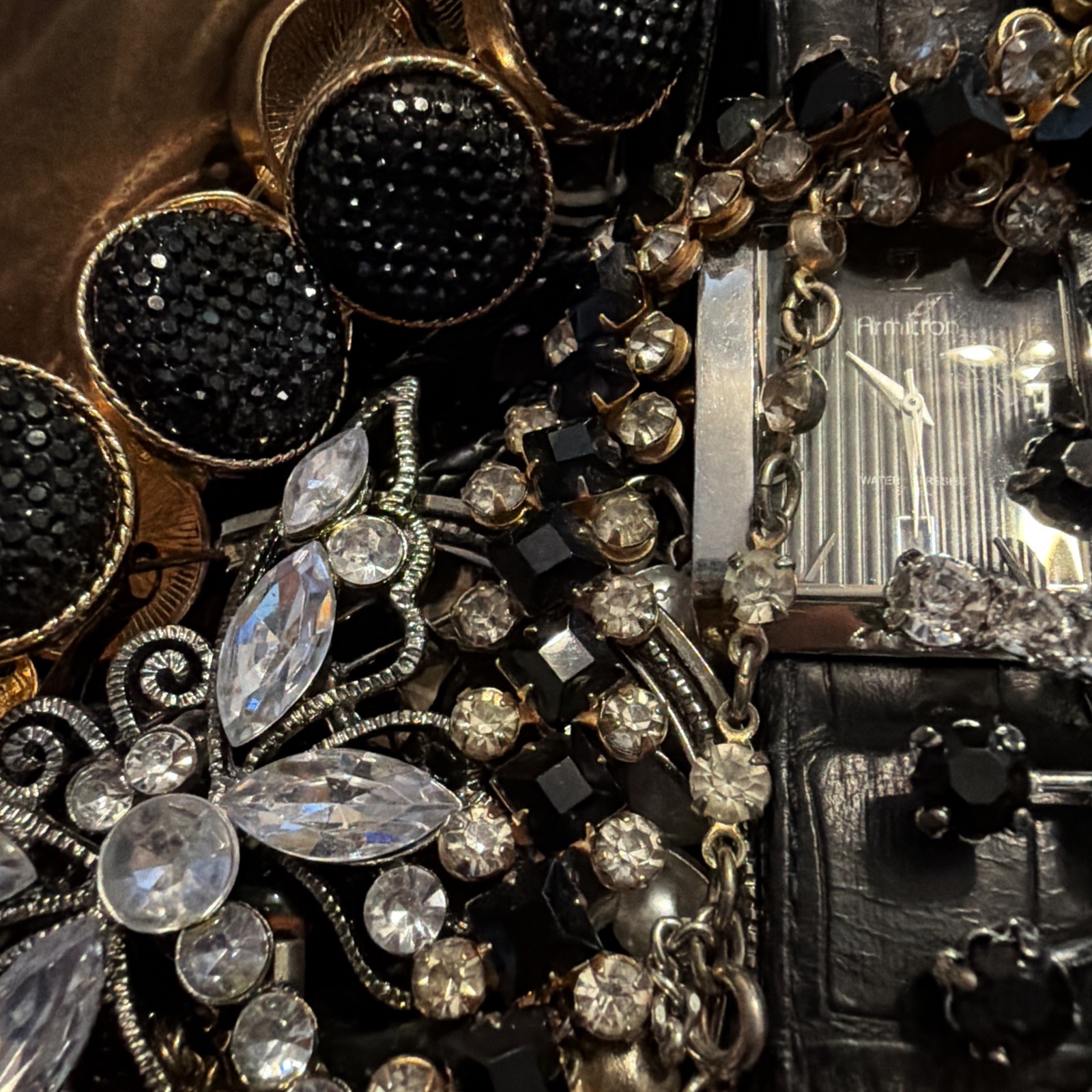 Vintage to Now Jewelry Lot, All Wearable Untested. No Broken. Box B1
