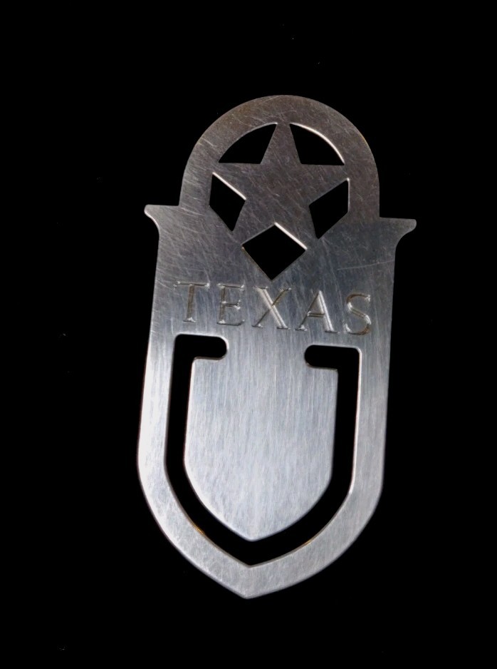Retired James Avery Sterling Silver 925 Bookmark Texas Themed Star ,Bag Box A&M