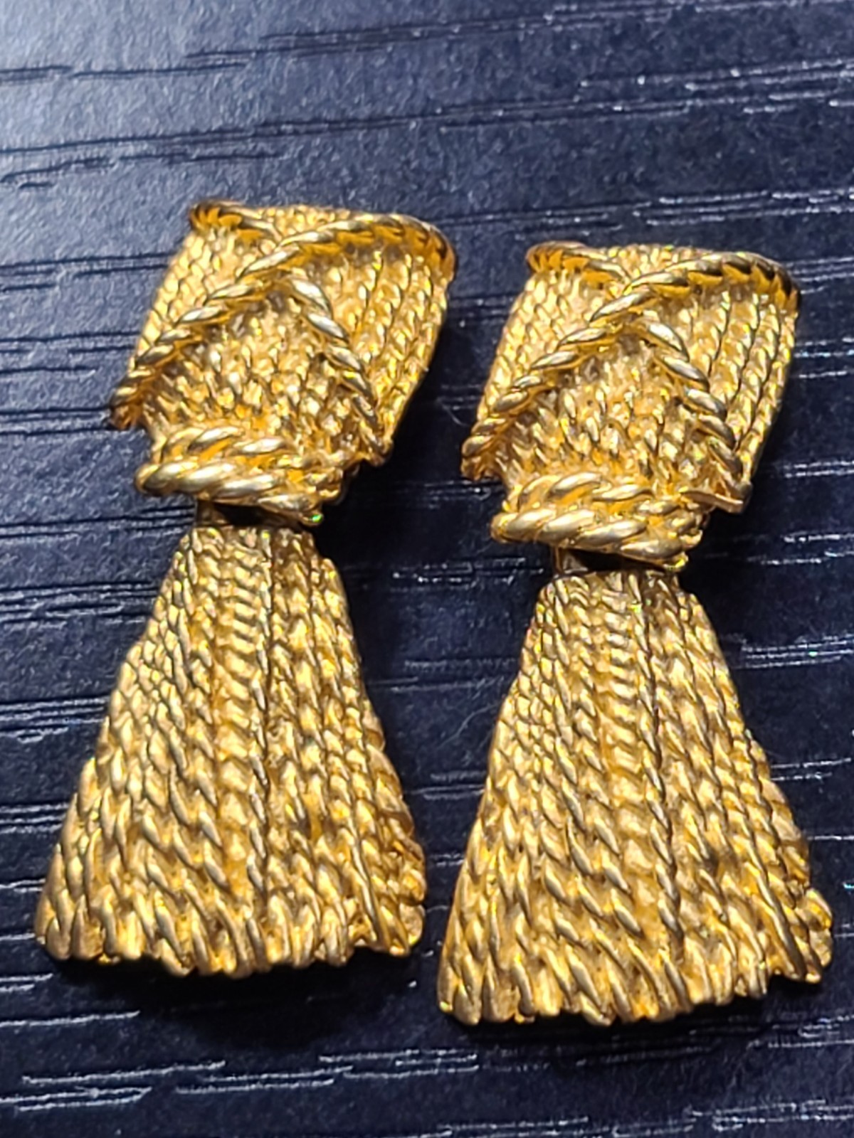 Curated Vintage Clip On Earrings Lot MOP Rhinestone Japan Hong Kong 50s 60s 80s