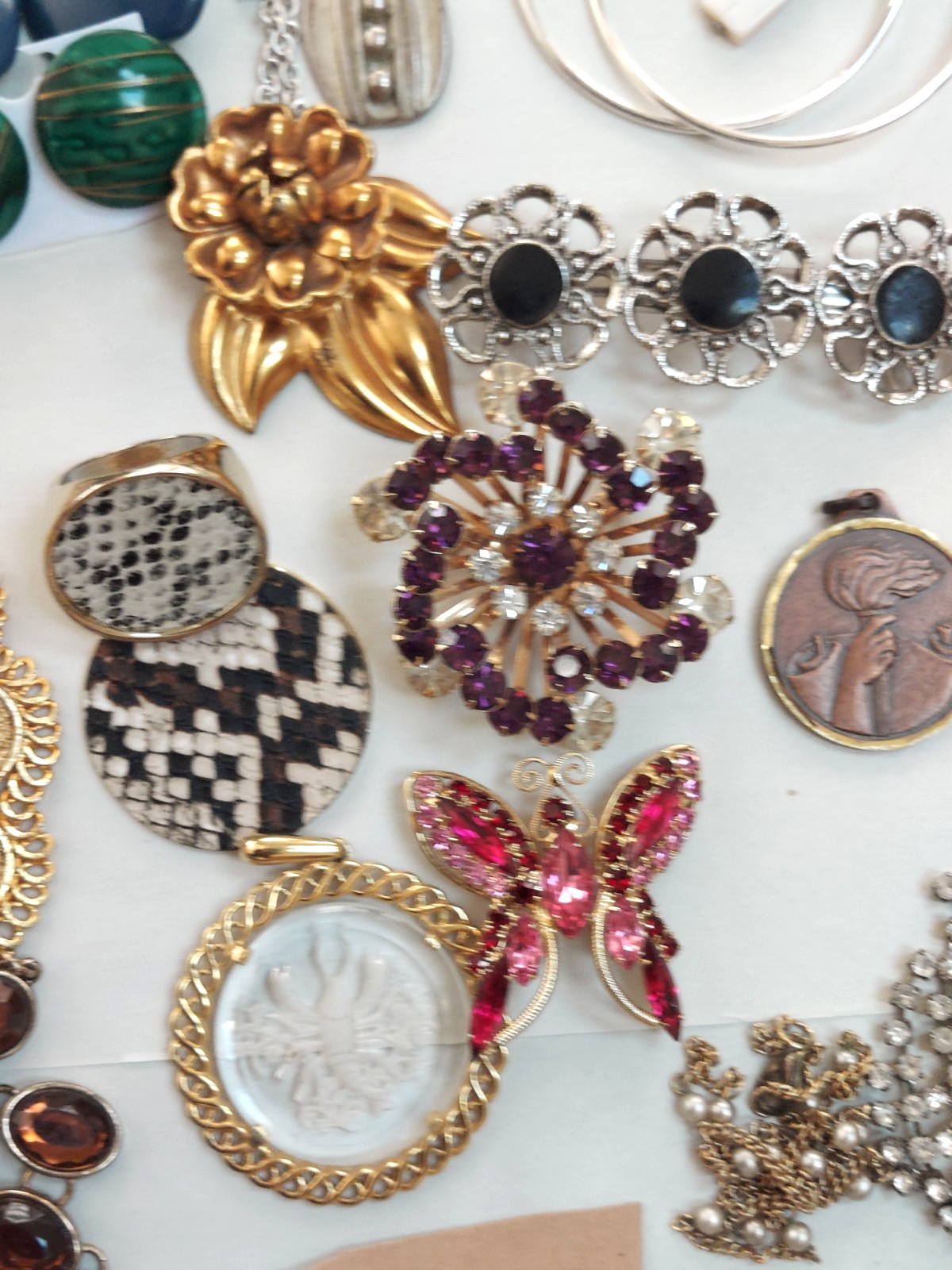 Huge 14 Pound Lot Of Vintage To Now Costume Jewelry Lot ALL WEARABLE