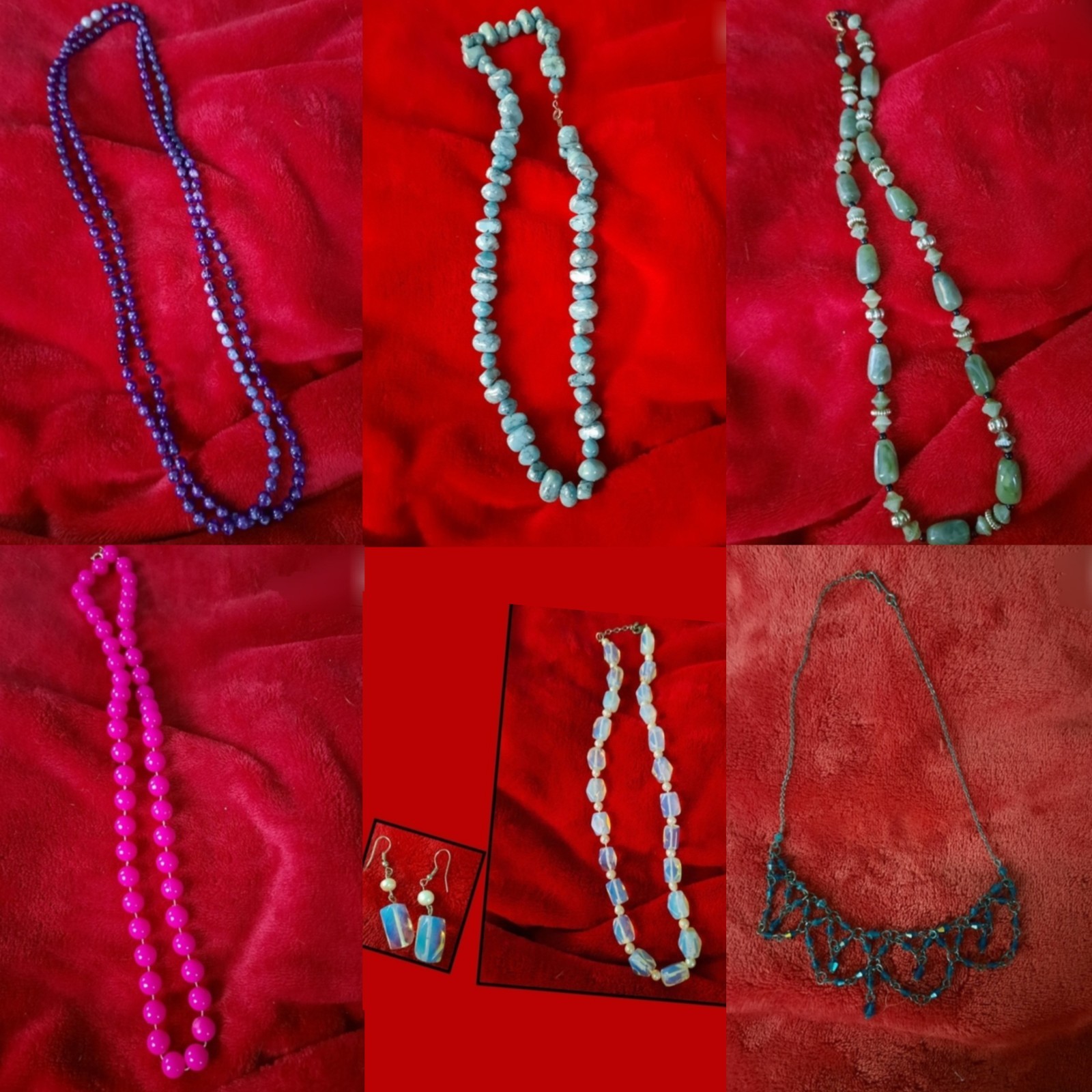vintage costume jewelry large lot all wearable