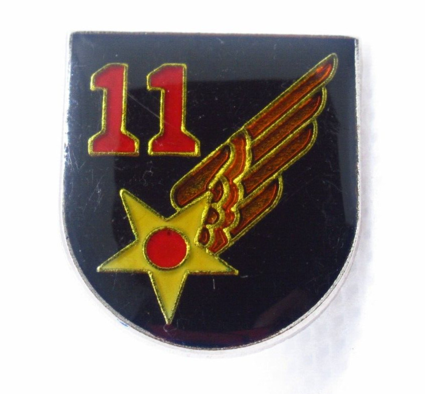 11th Air Force USAF Alaska Winged Star Military Insignia Lapel Pin Vintage