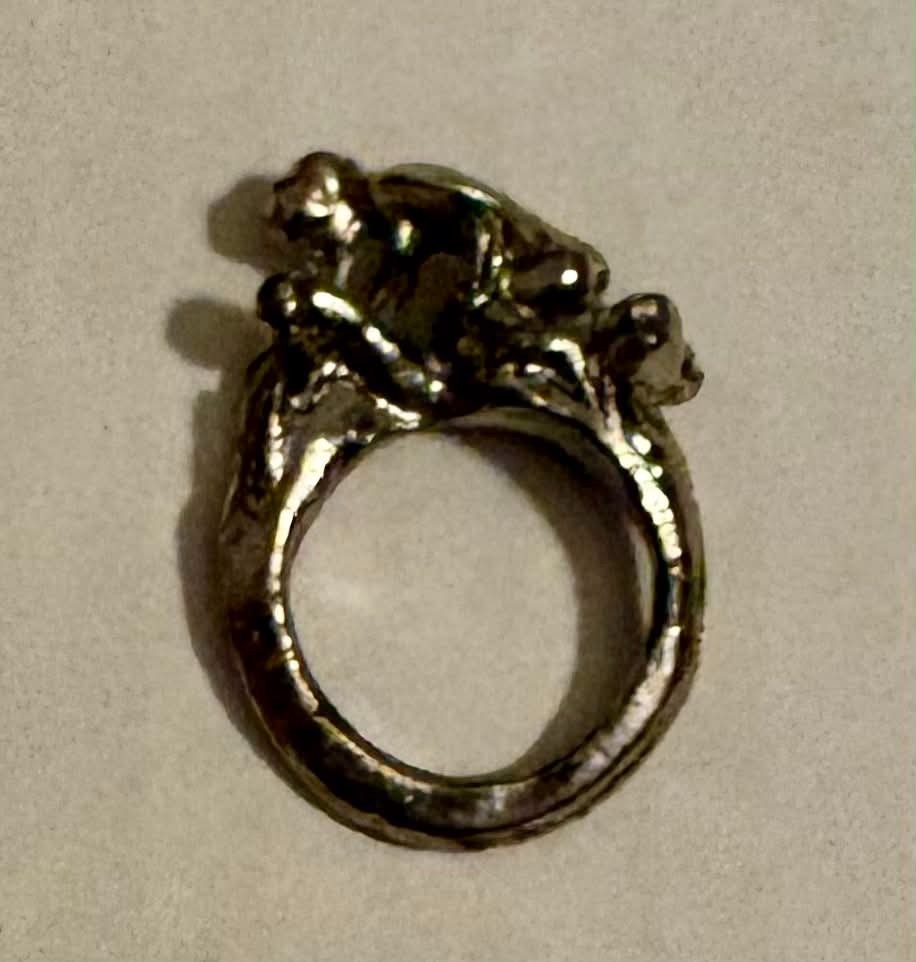 Vintage 70s Sex Ring “69” Mens Womens Size 9.25 Gag Gift Naughty Unisex