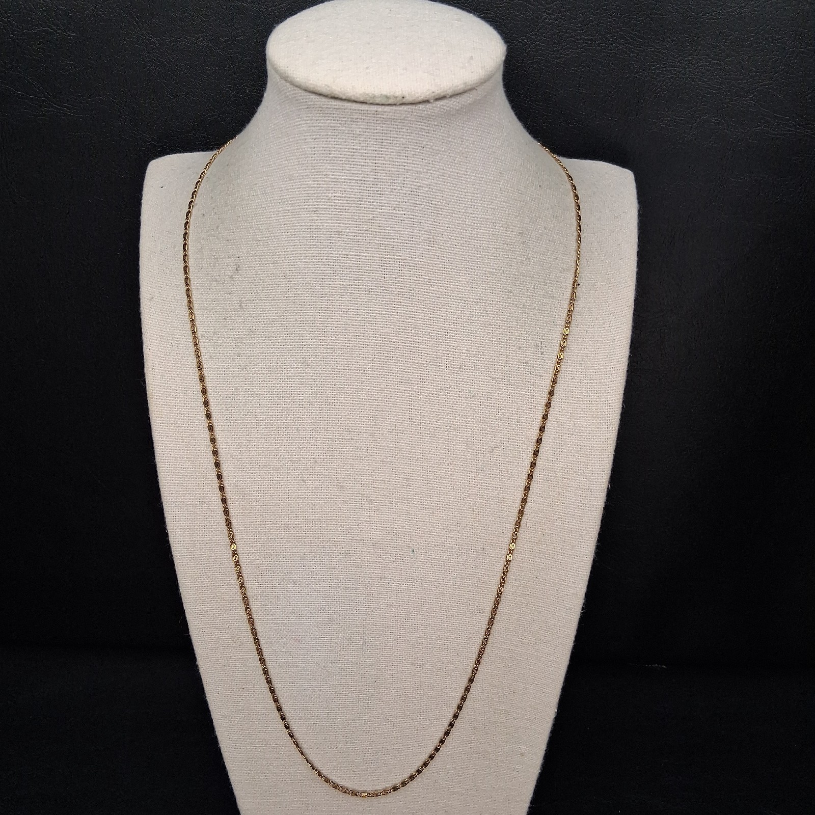 Vintage Signed WINARD GF Chain Necklace. 18.052