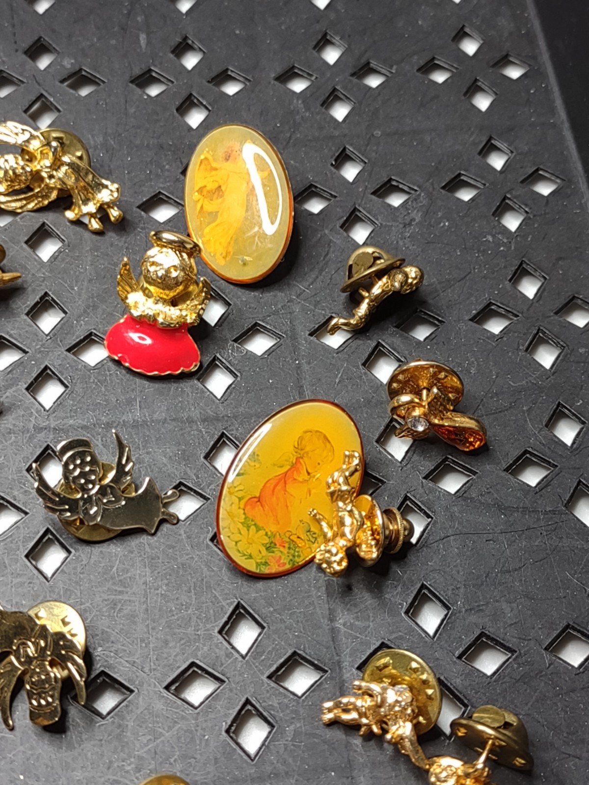 Lot Of Angel / Cherub Themed Pins Angel Pin Lot FTPAG