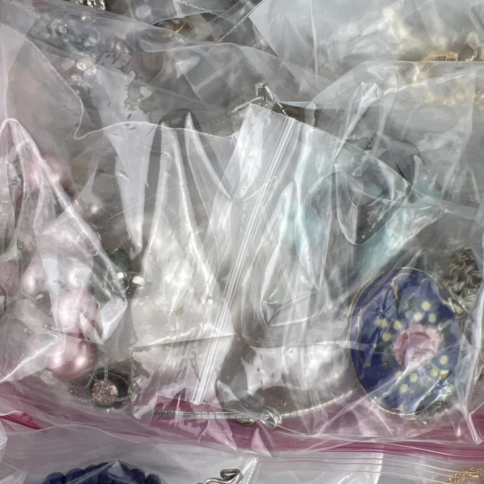 9lbs+ Lot of Vintage to Now Wearable Mixed Costume Jewelry Box Bulk Resale