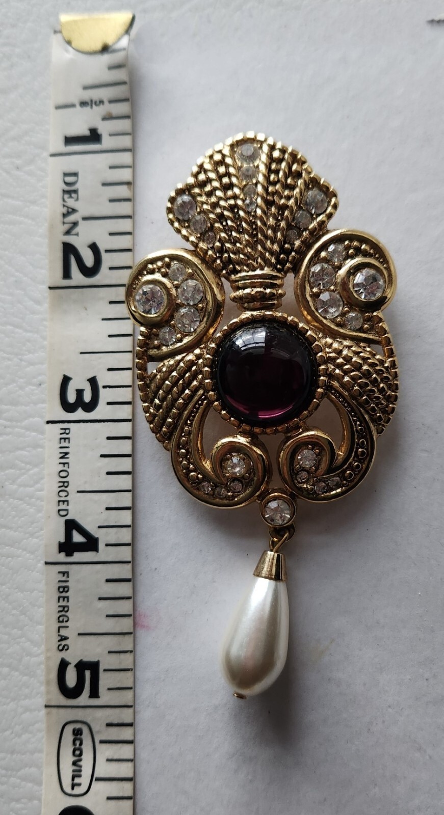 Jeff Lieb Brooch & Piscatelli Earrings: Vintage Jewels of India, Moghul style