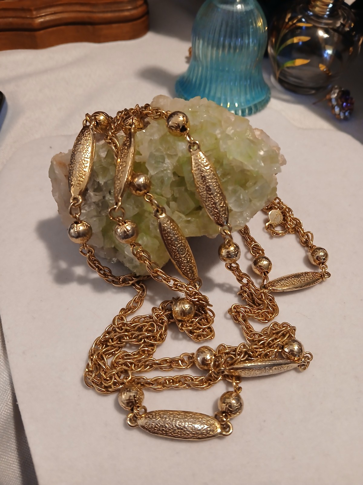 Vtg Treasure Jewelry Box Lot Various Signed & Unsigned High End Pieces Costum