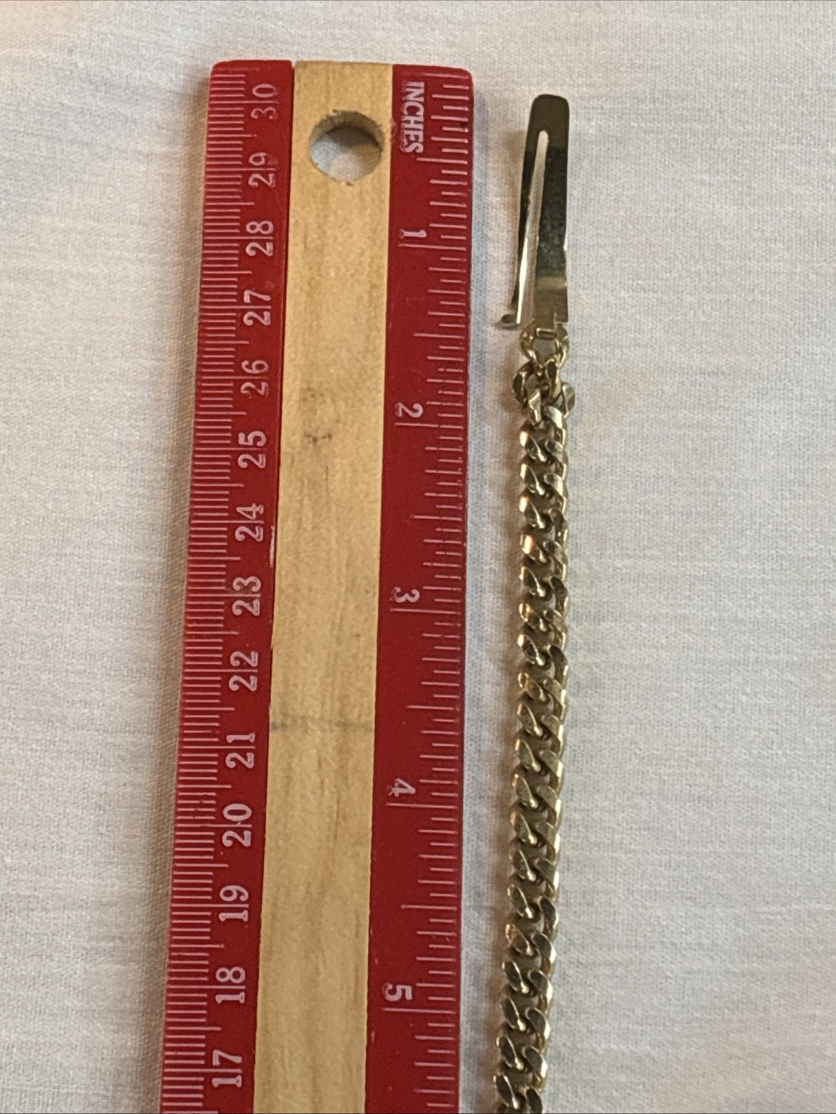 Vintage Speidel ID Bracelet “Mickie” Gold tone 8″ Long Fits a 6” Wrist 6-2-74