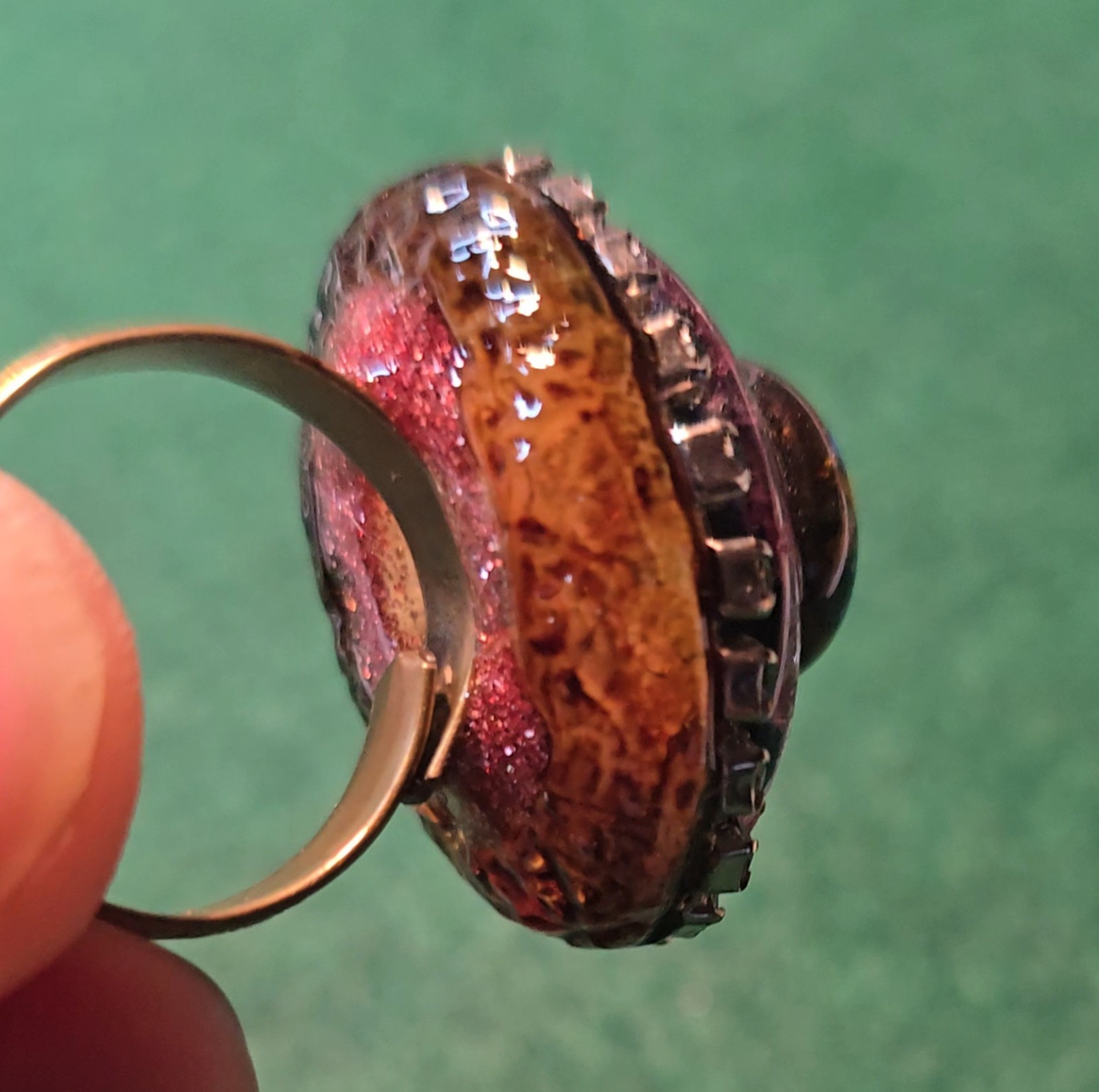 glass eye ring