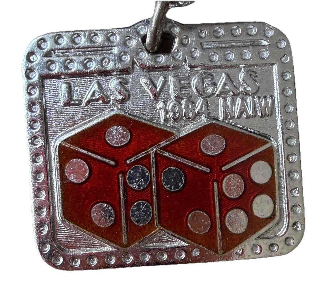 Vintage Sterling Silver 925 Las Vegas 1984 Charm