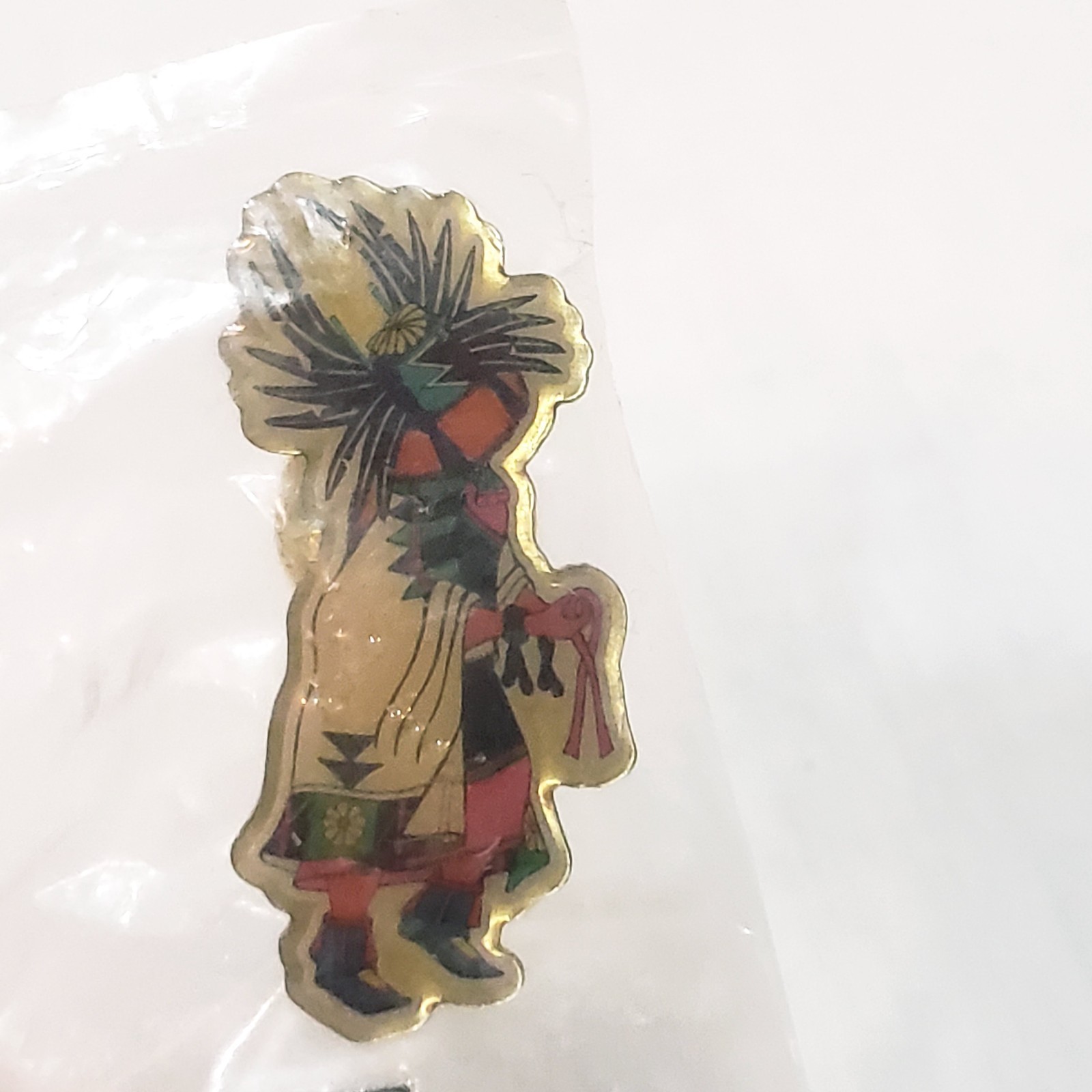 Native American Lapel Pin 1.5″ Metal