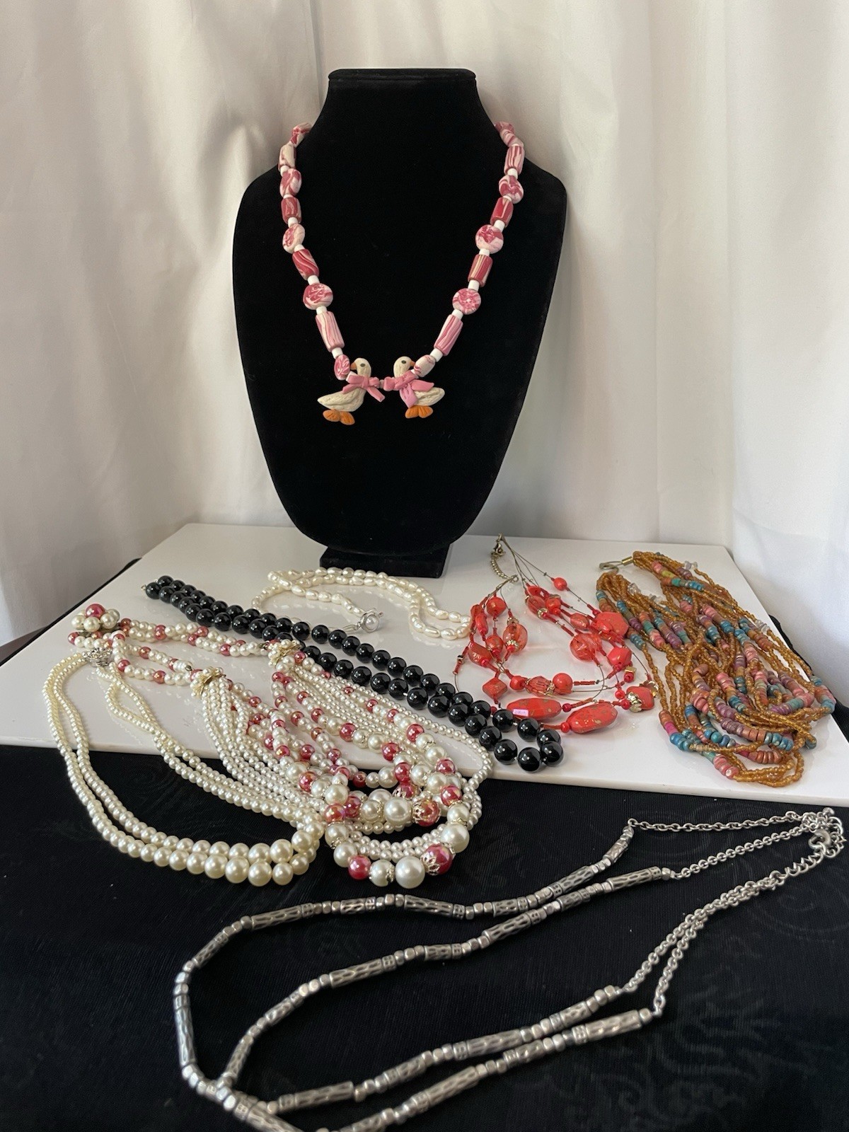 Lot Of Costume Jewelry See Pictures Details/Wear